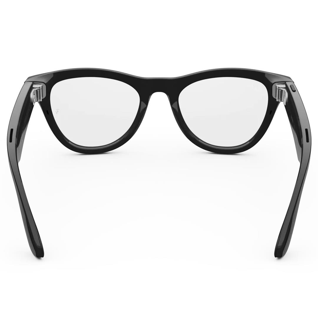 Ray-Ban Meta Skyler Kameralı Yapay Zekalı Akıllı Gözlük Shiny Shiny Black Clear 52 Beden