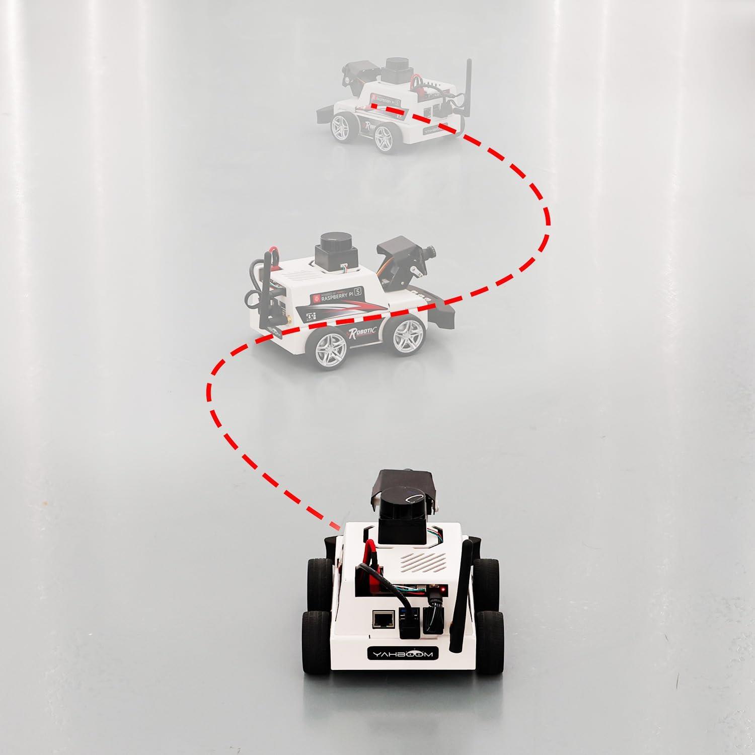 Yahboom AI Görüş ROS2 Lidar Akıllı Otonom Robot Araba Kiti