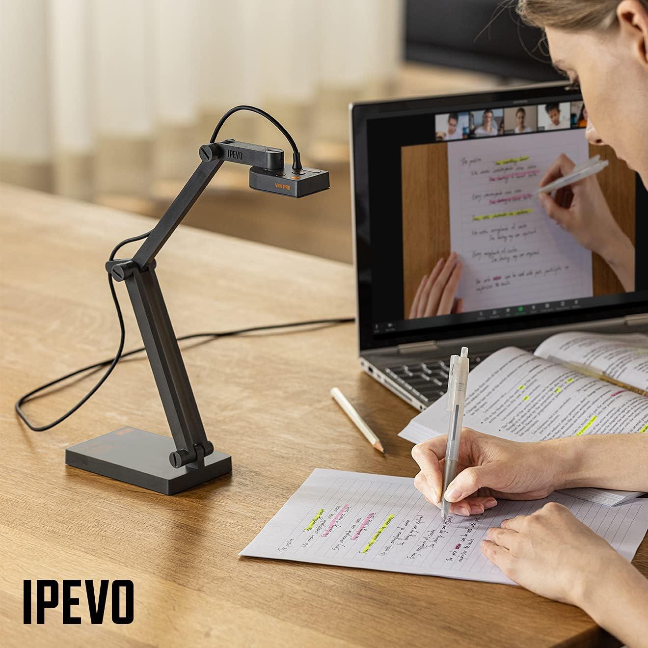 IPEVO V4K PRO Ultra HD USB Belge Kamerası