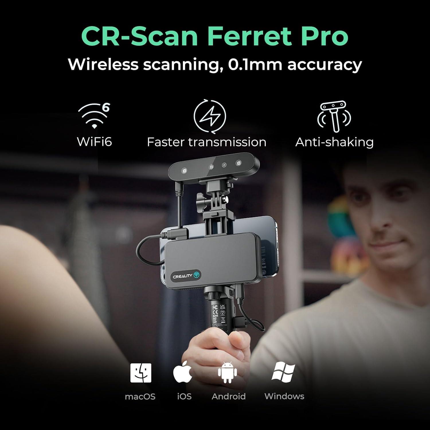 Creality 3D Tarayıcı CR-Scan Ferret Pro