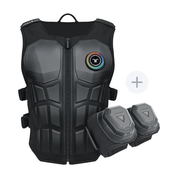 TactSuit Pro Ve TactSleeve VR Dokunsal Yelek ve Aksesuar FPS Bundle