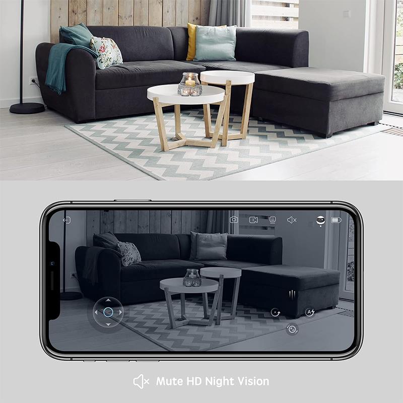 Enabot EBO SE Çocuk Yaşlı Pet ve Ev Güvenliği İçin WiFi Kamera Robotu