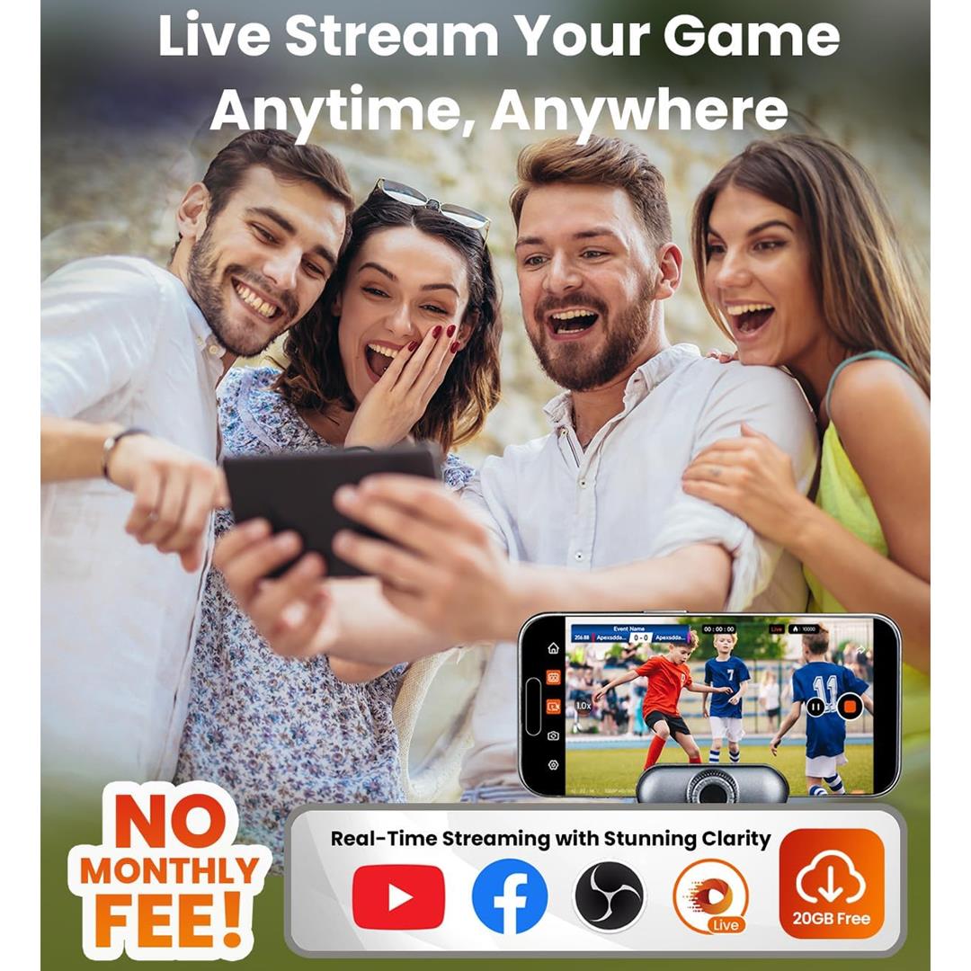 XbotGo Chameleon Ai Otomatik Spor Aksiyon Kamerası