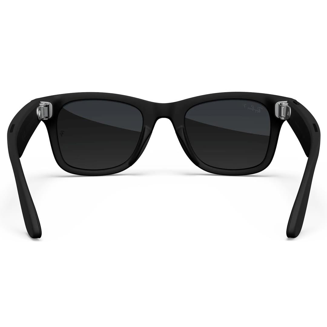 Ray-Ban Meta Wayfarer Kameralı Yapay Zekalı Akıllı Gözlük  Matte Black Gradient Graphite 52 Beden