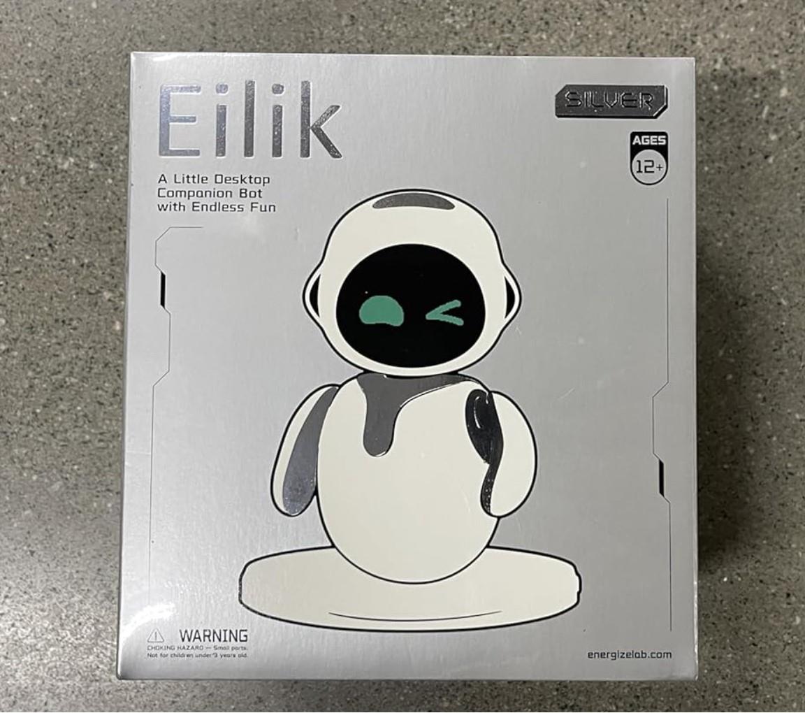 Eilik Silver Etkileşimli Evcil Robot