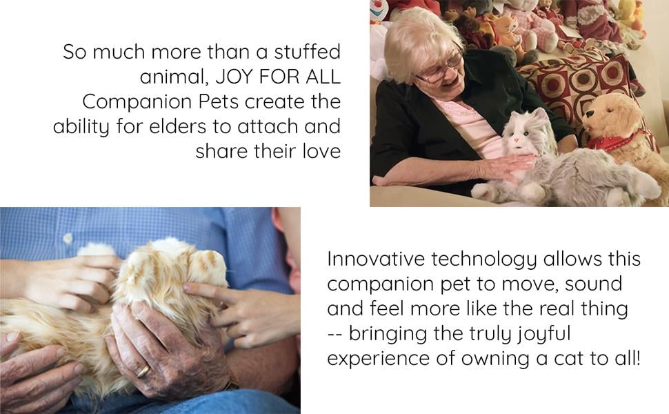 JOY FOR ALL Gerçekçi Etkileşimli Turuncu Tekir Kedi