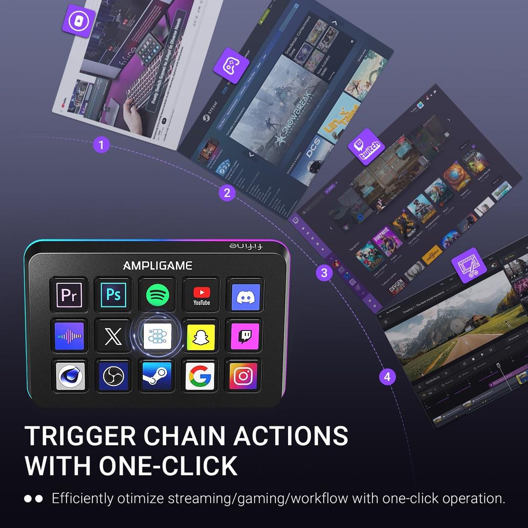 FIFINE AmpliGame D6 Stream Deck