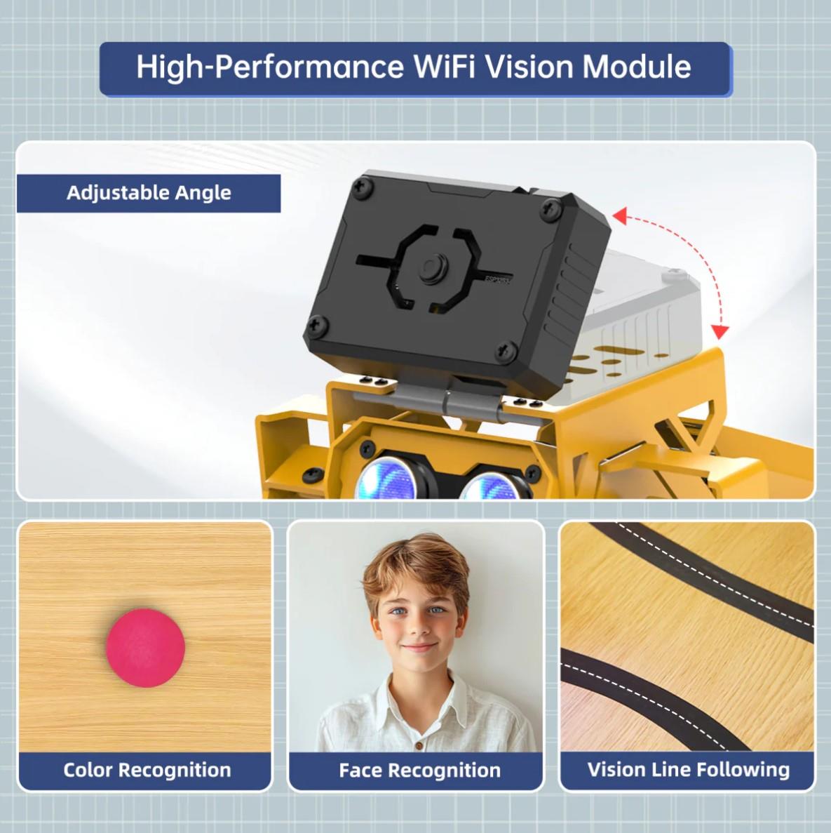 MechDog Hiwonder Açık Kaynaklı AI Robot Köpek ESP32 Kontrol Cihazı - Standart Kit