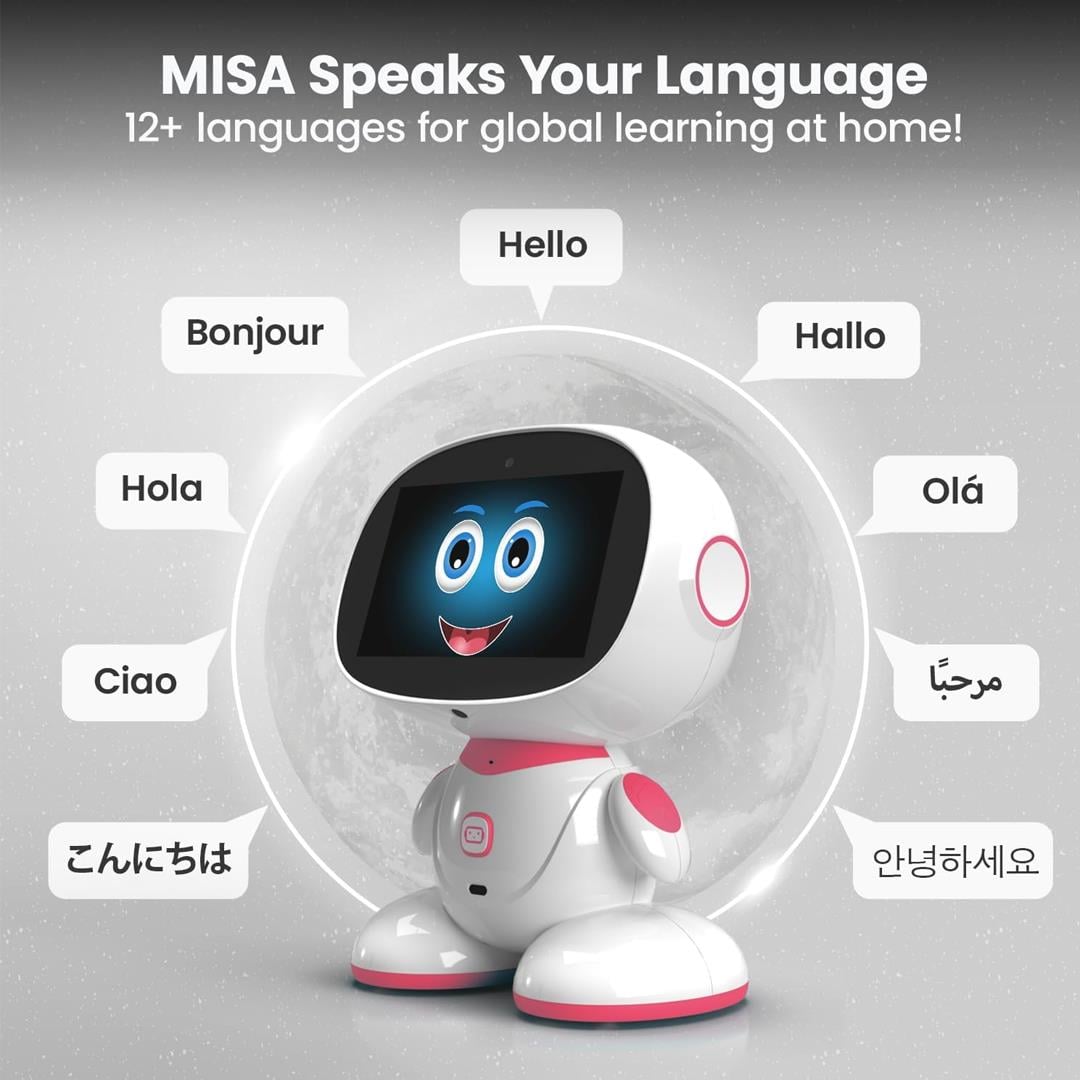 Misa 2 Çocuklar İçin YZ Destekli Akıllı Robot Gök Mavisi
