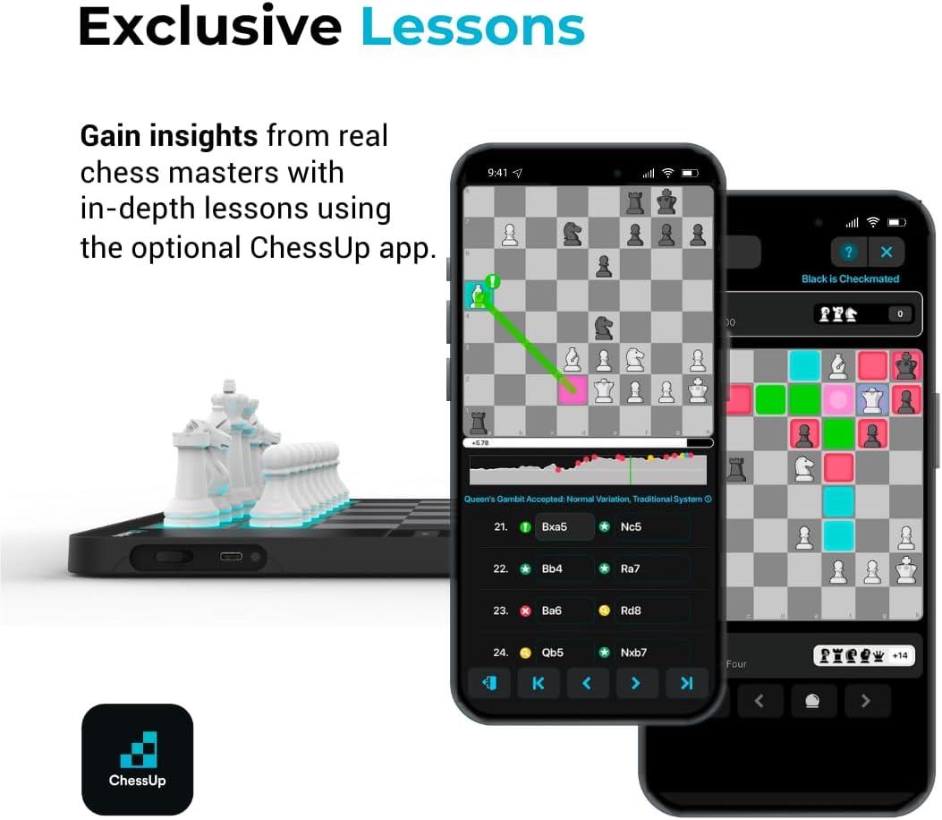 ChessUp 2 AI Yapay Zeka Destekli Akıllı Satranç Tahtası