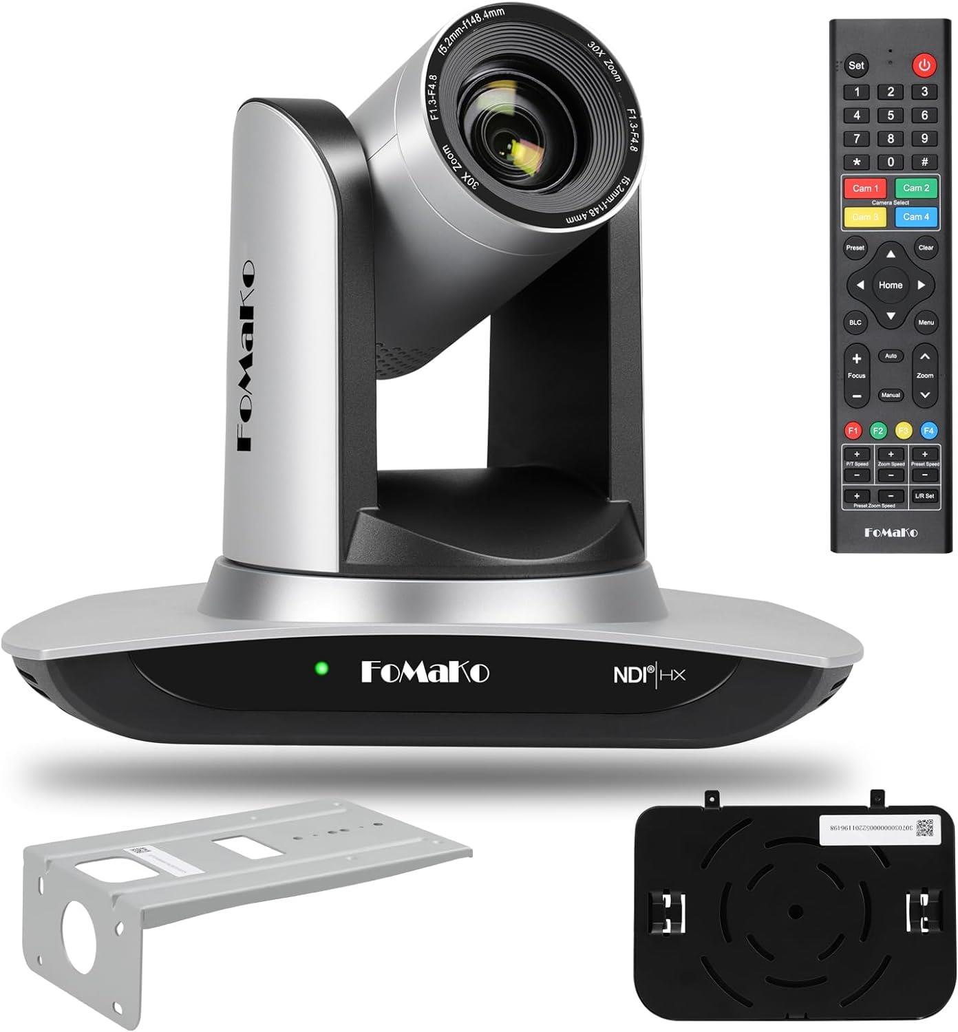 FoMaKo 30x Optik Zoom AI Otomatik İzleme NDI PTZ Kamera FMK30UH NDI