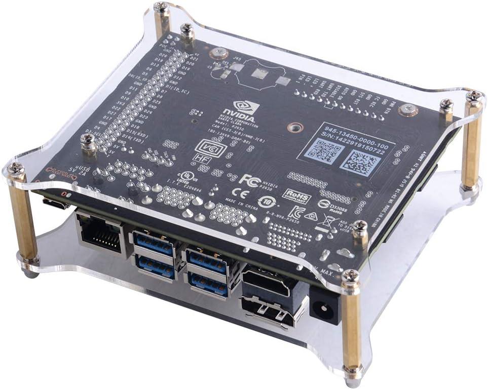 NVIDIA Jetson Nano Geliştirici Kiti için Fanlı GeeekPi Jetson Nano Kasa