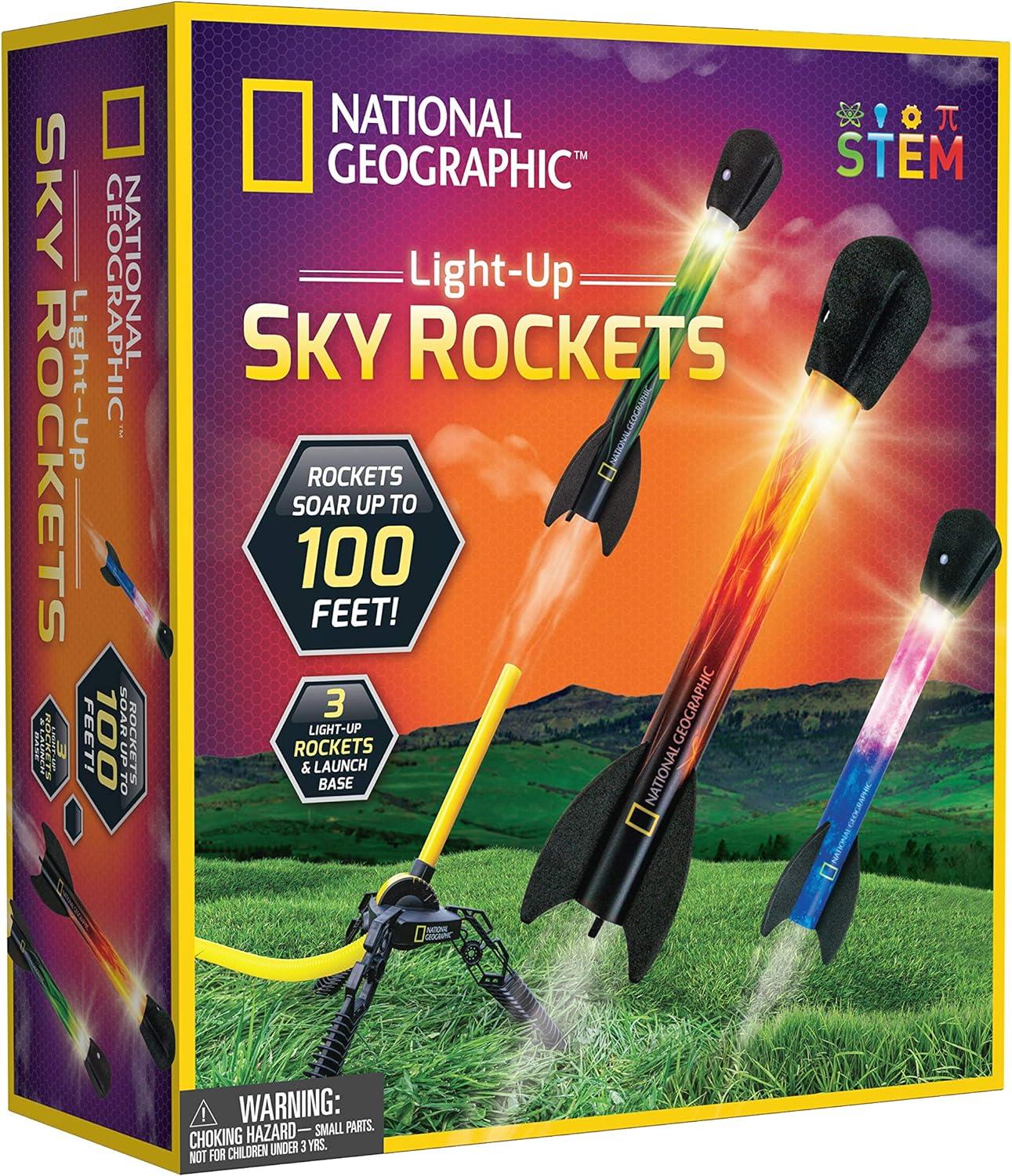 National Geographic Işıklı LED Hava Roketleri