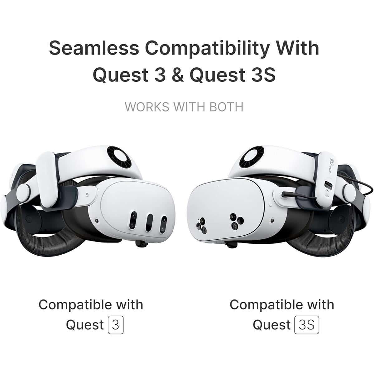 BOBOVR S3 Pro Süper Kafa Bandı Quest 3 ve 3S İçin
