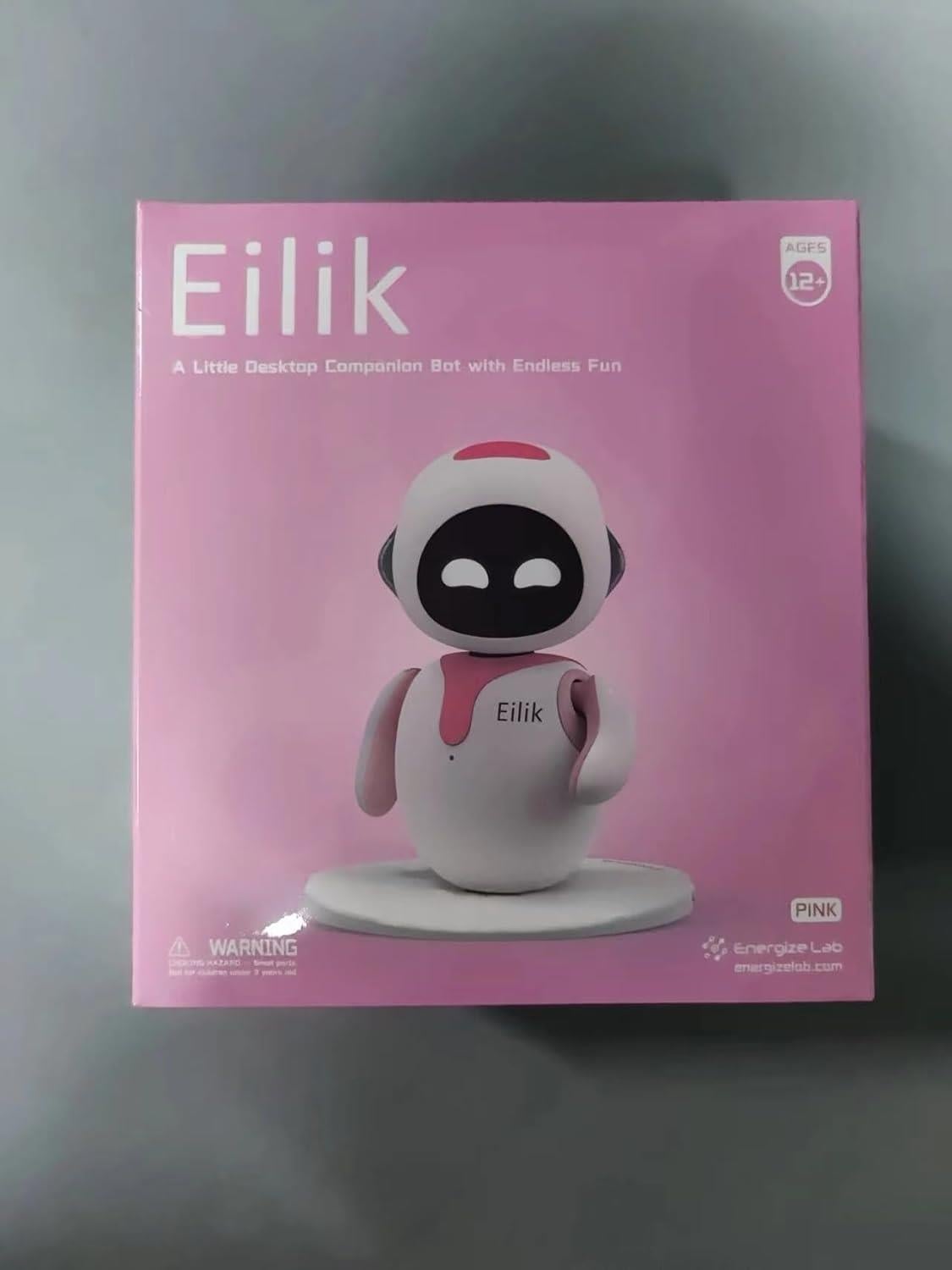 Eilik Etkileşimli Robot Pet Evcil Hayvan - Pembe
