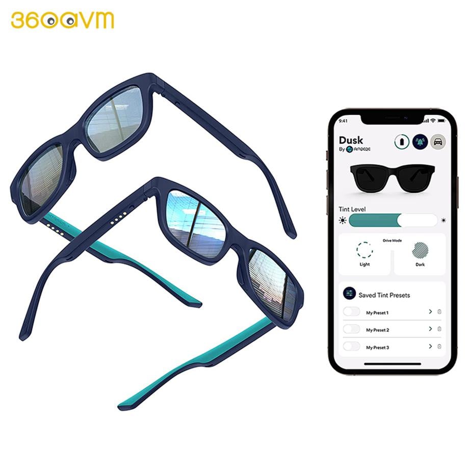 Ampere Dusk Lite Akıllı Güneş Gözlüğü Lacivert Turkuaz