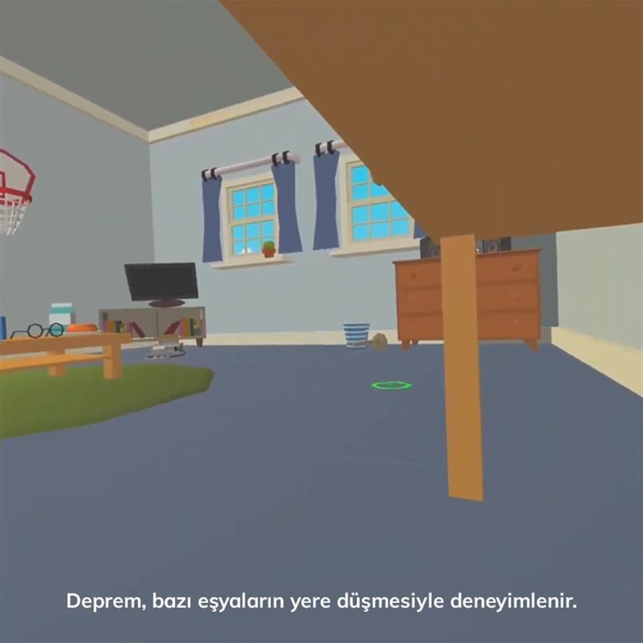 QuakeReady VR Deprem Eğitim Uygulaması
