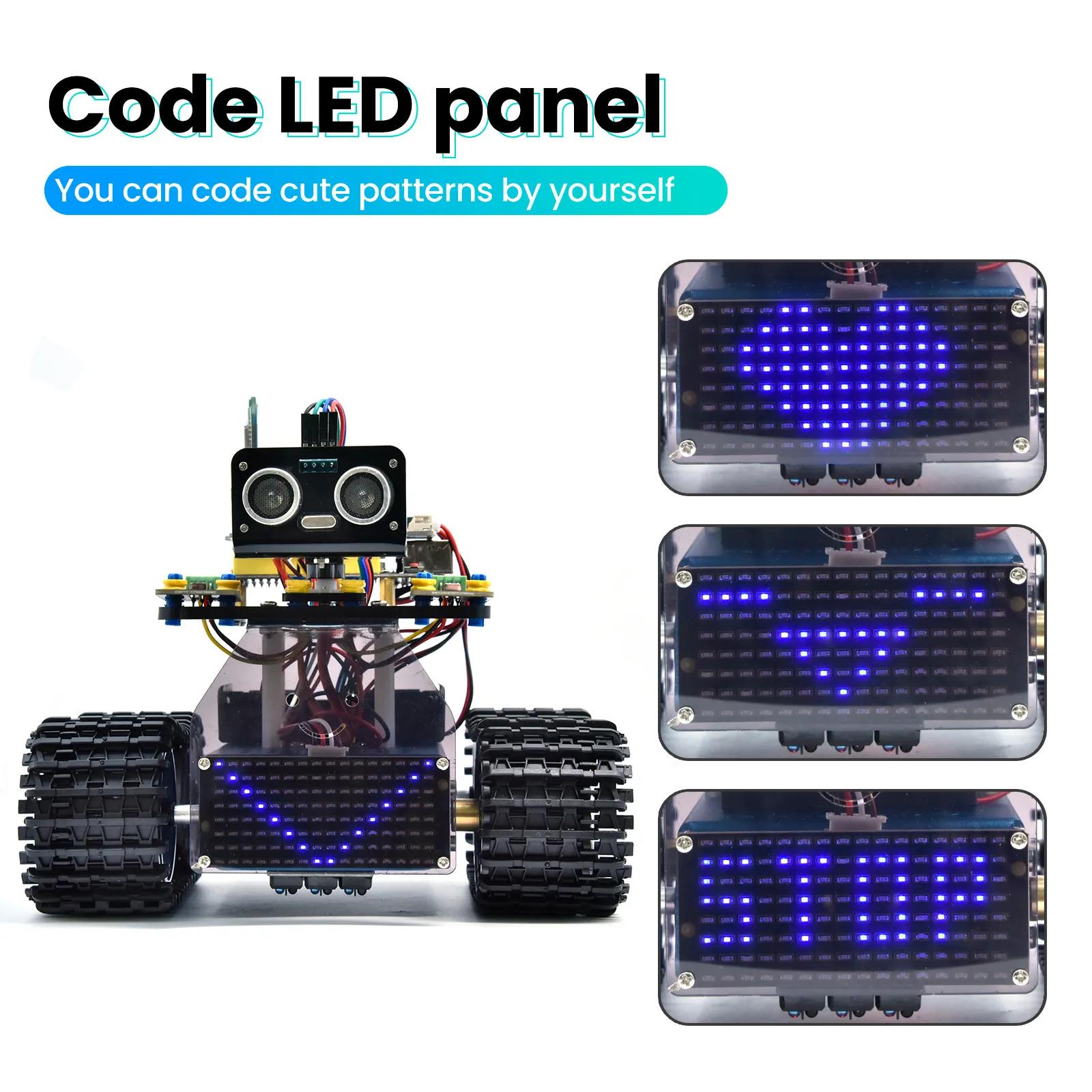 Keyestudio Mini Caterpillar Tank V3.0 Arduino Robot Araba Kiti