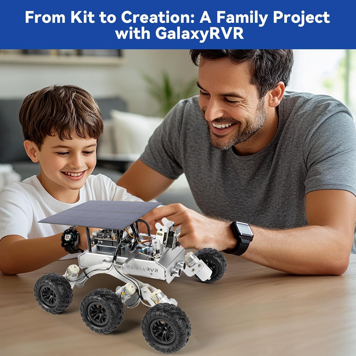 SunFounder GalaxyRVR Mars Rover Robot Kiti