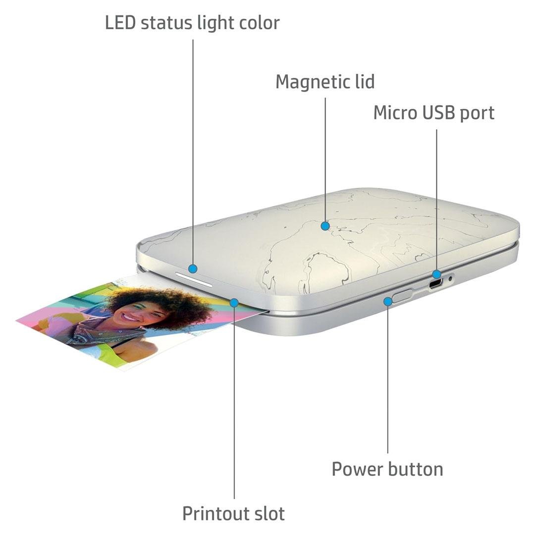 HP Sprocket Anında Akıllı Telefon Fotoğraf Yazıcısı