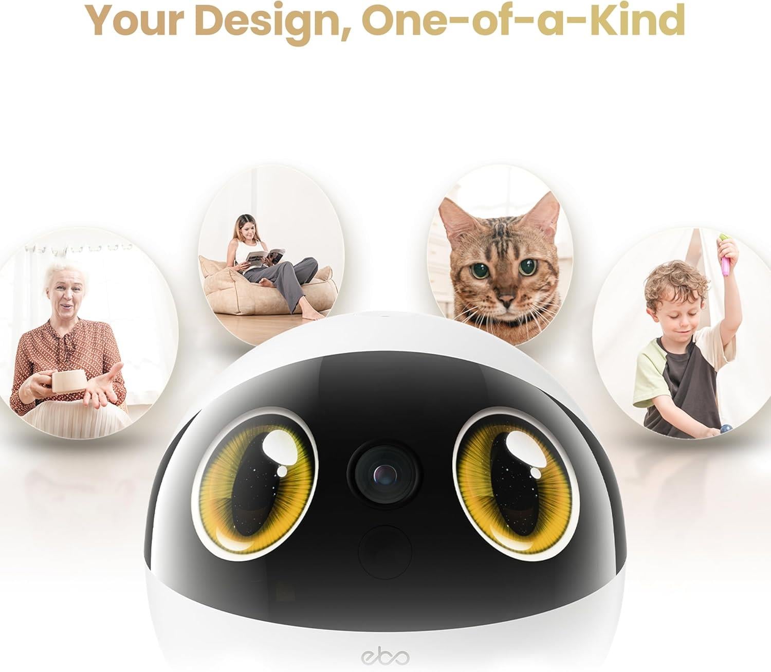 Enabot EBO Air 2S FamilyBot – AI Destekli Mobil Ev ve Evcil Hayvan Robotu