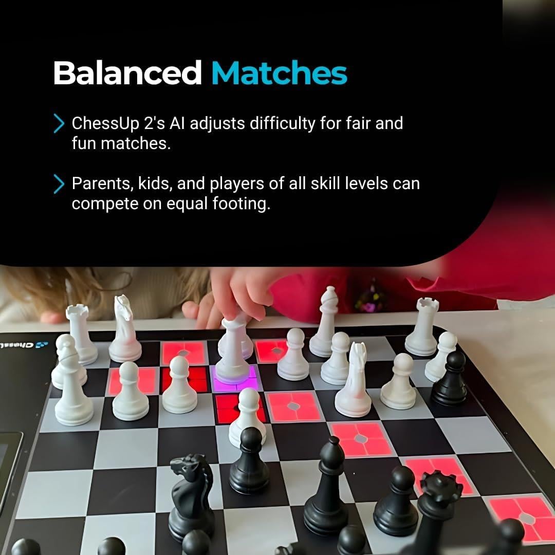 ChessUp 2 AI Yapay Zeka Destekli Akıllı Satranç Tahtası