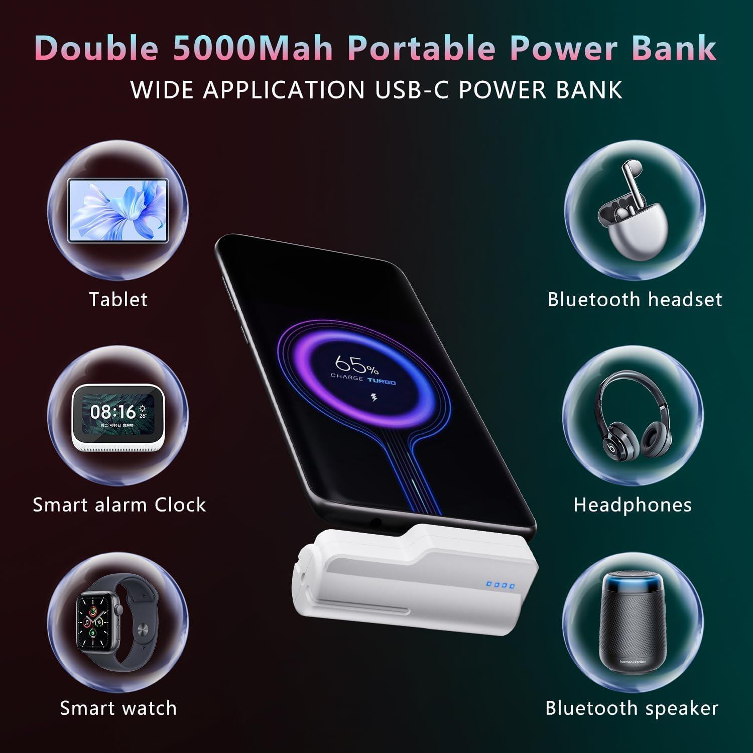 Meta Quest 3 3S ve 2 İçin 5000mAh Yedek Pil Paketi