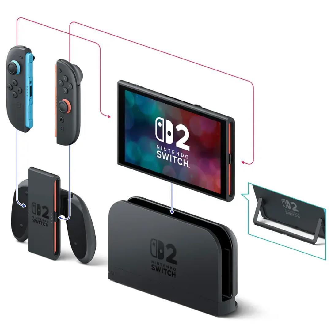 Nintendo Switch 2 + Mario Kart™ World Bundle Yeni Nesil Hibrit Oyun Konsolu