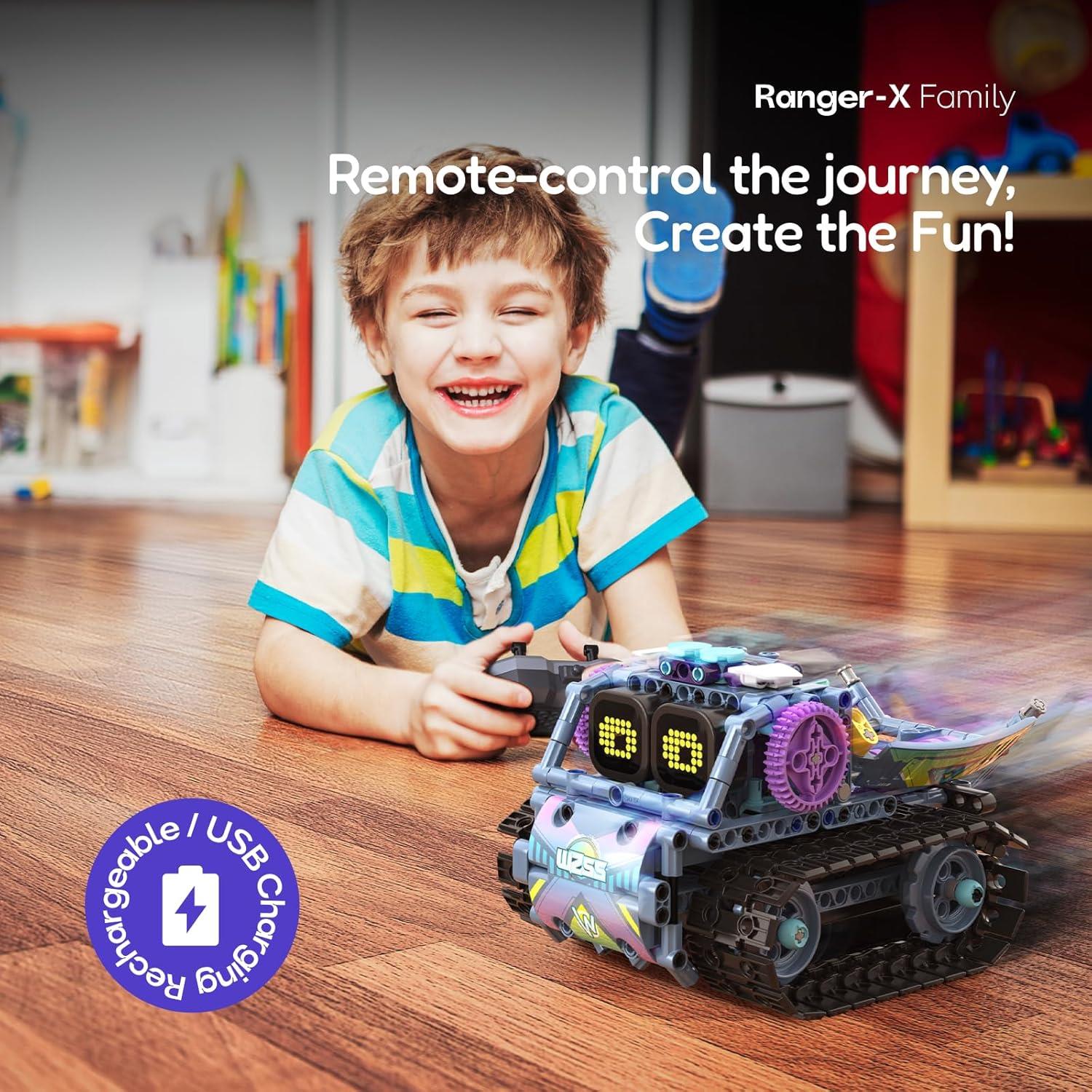 Sillbird STEM 8-12 Yaş Çocuklar İçin Uzaktan Kumandalı Robot Seti