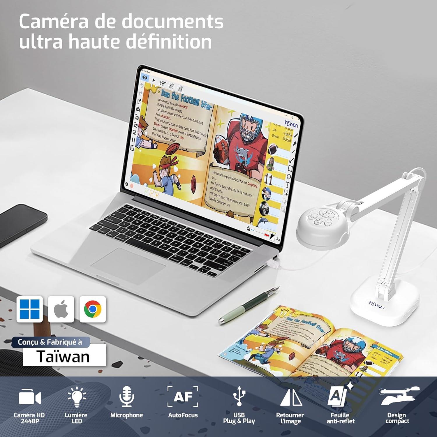 Inswan INS-1 USB Belge Kamerası