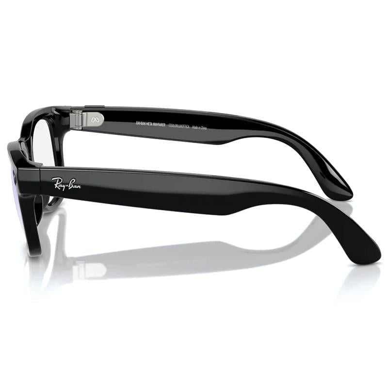 Ray-Ban | Meta Wayfarer Akıllı Gözlük Parlak Siyah Şeffaf