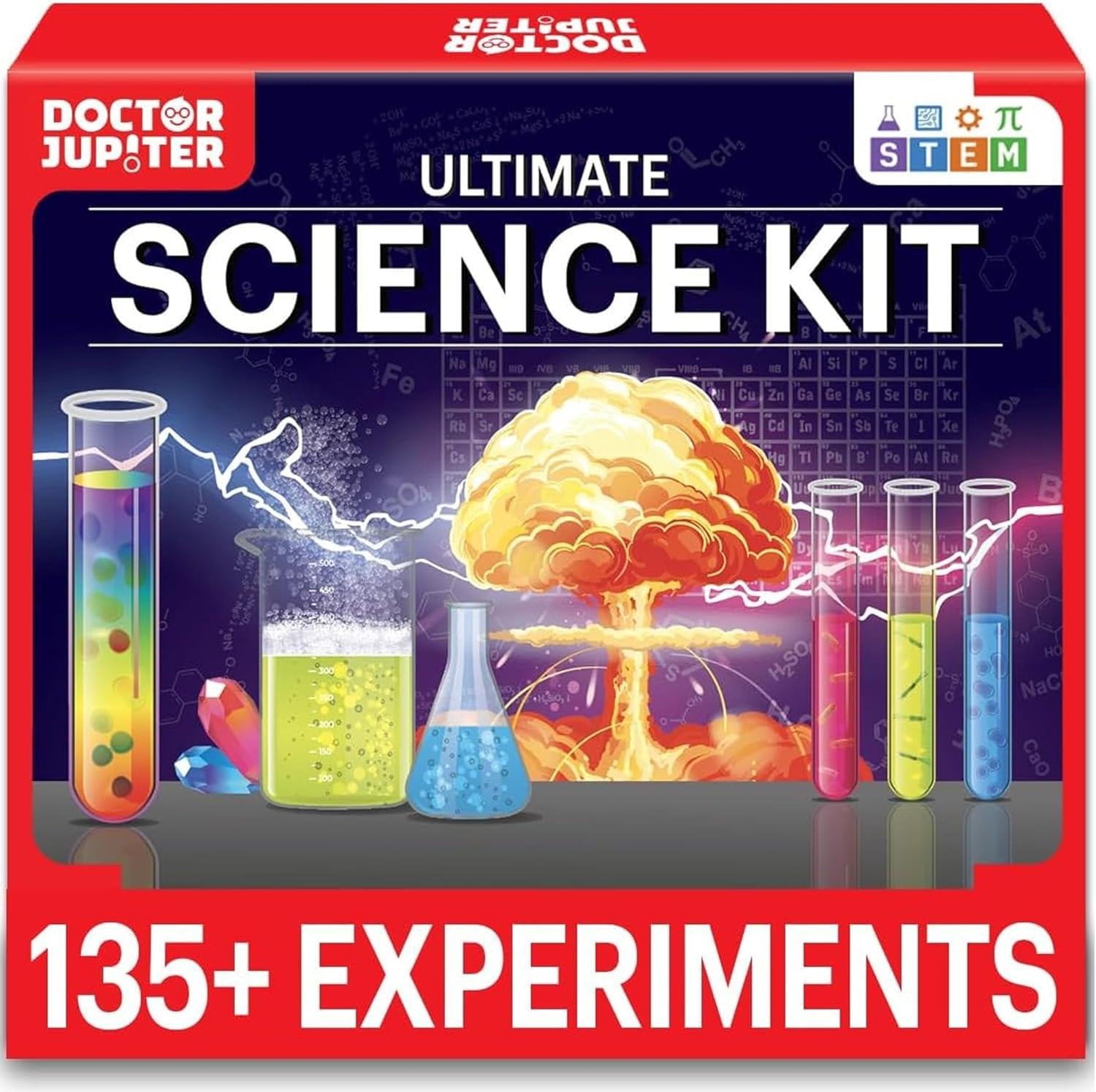 Doctor Jupiter Ultimate Bilim Kiti 7-14 Yaş Arası Çocuklar İçin STEM Deney Seti