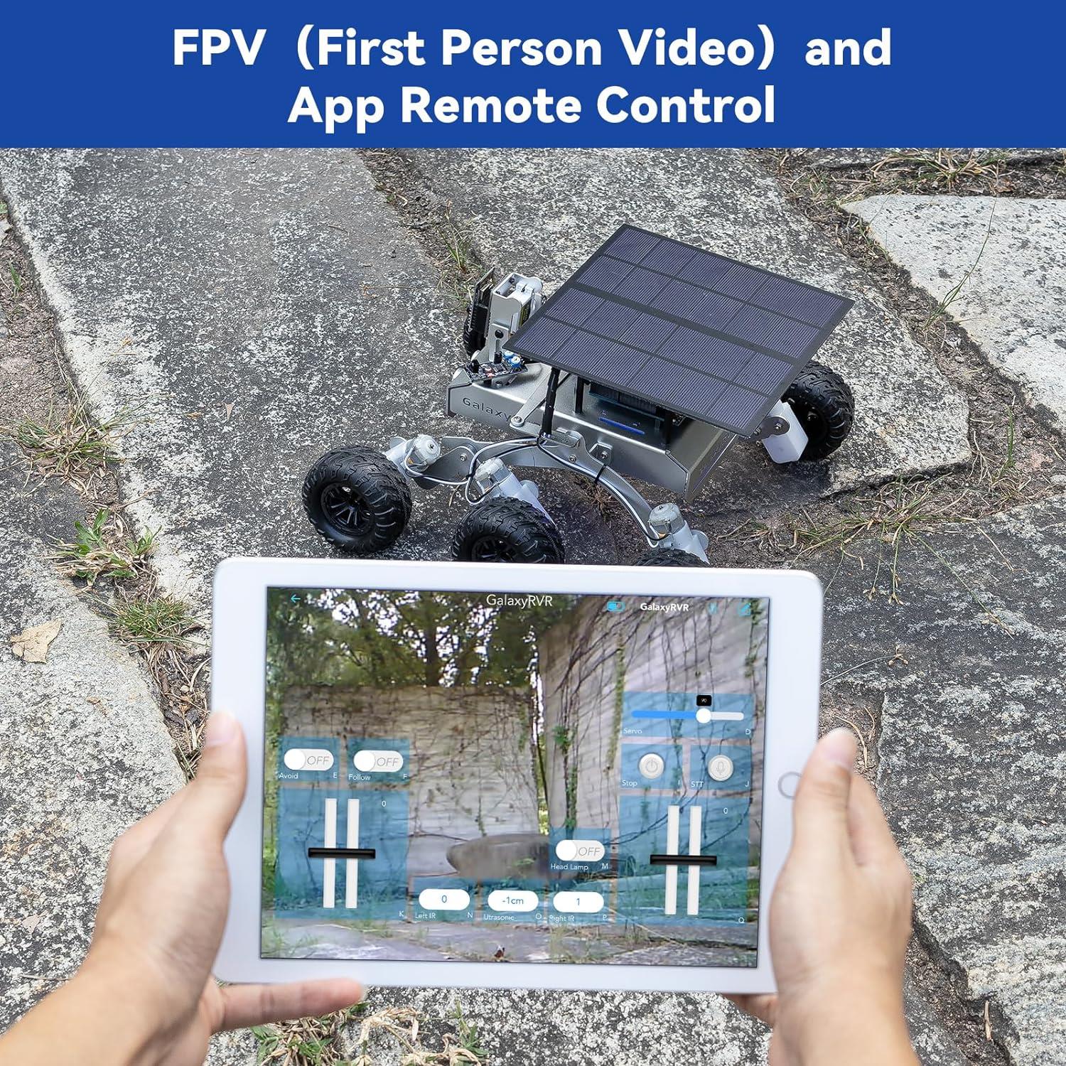 SunFounder GalaxyRVR Mars Rover Robot Kiti