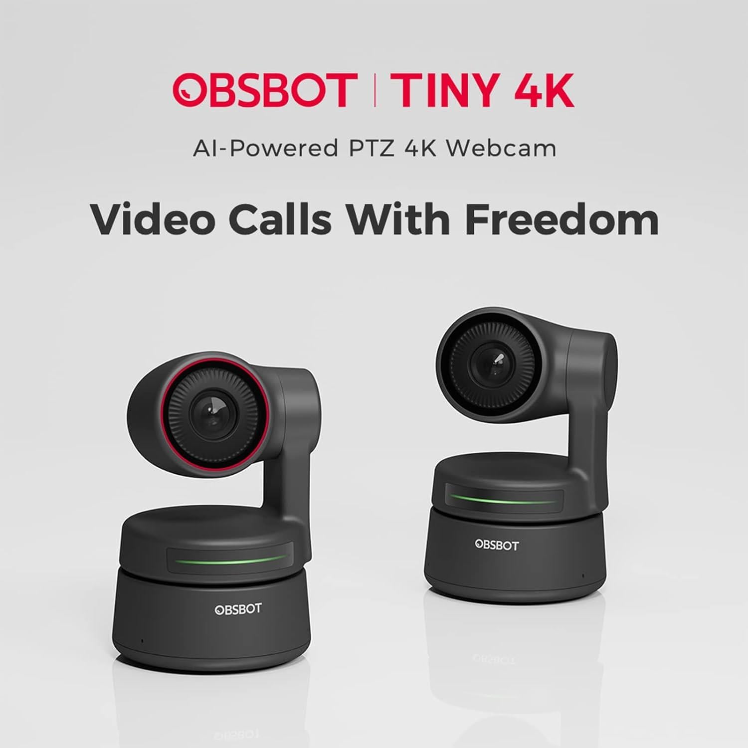 OBSBOT Tiny PTZ 4K Web Kamera