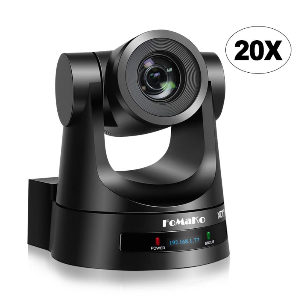 FoMaKo 20X Optik Zoom NDI PTZ Kamera HDMI 3G-SDI IP PoE USB KN20A Pro