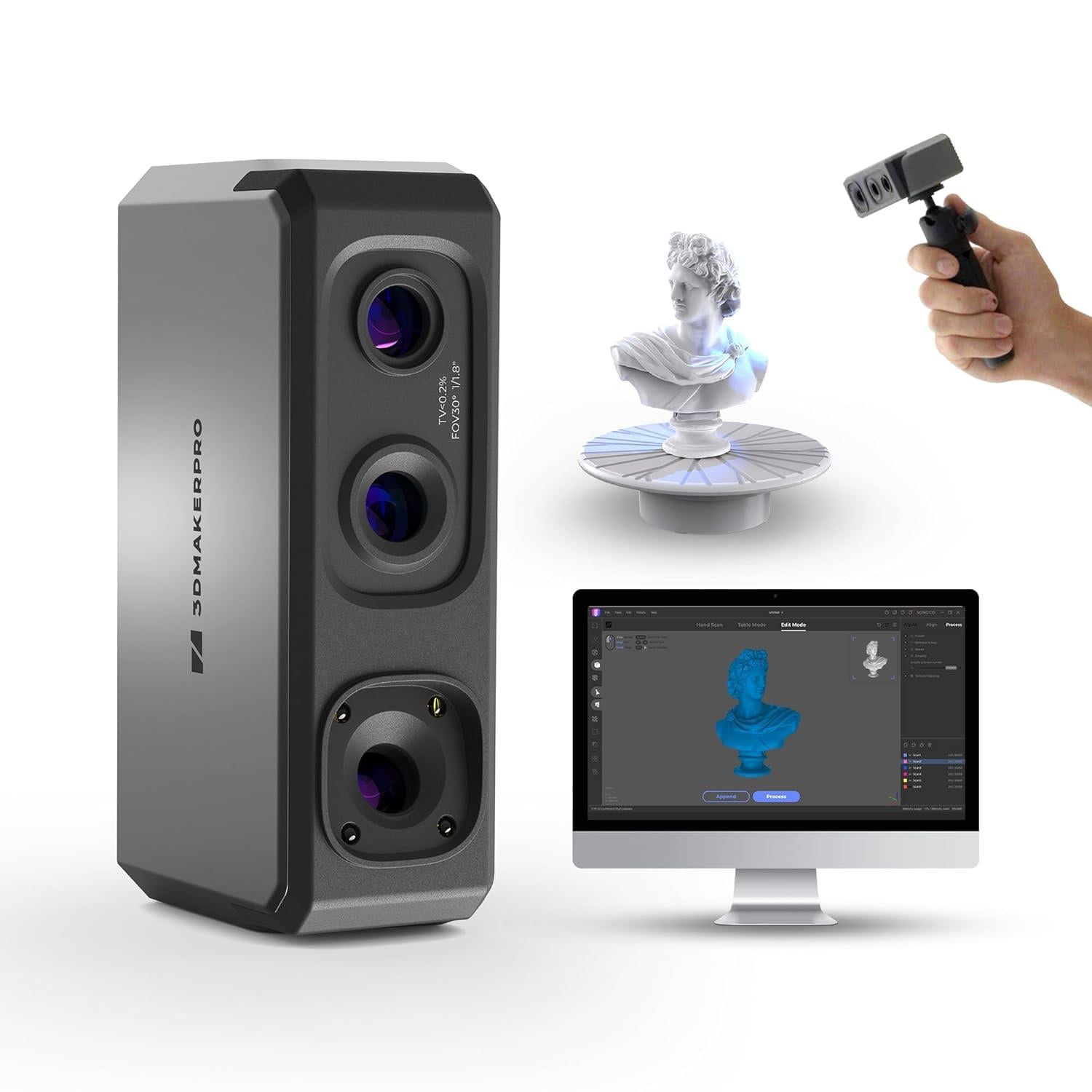 3DMakerPro Seal Lite 3D Tarayıcı (Premium)