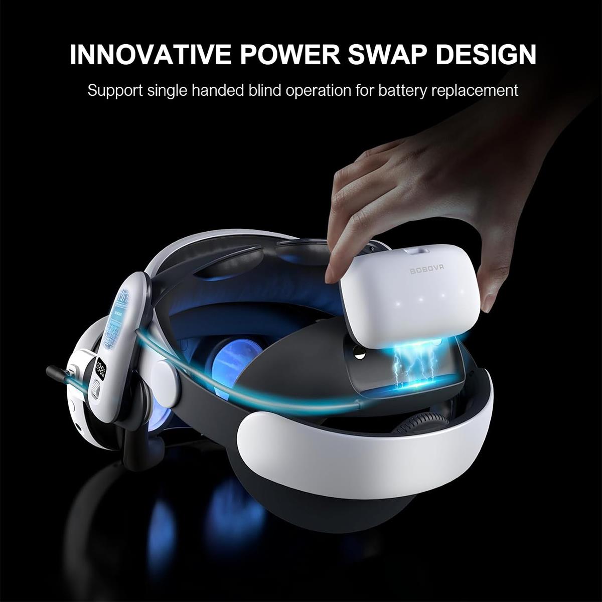 BOBOVR S3 Pro Süper Kafa Bandı Quest 3 ve 3S İçin