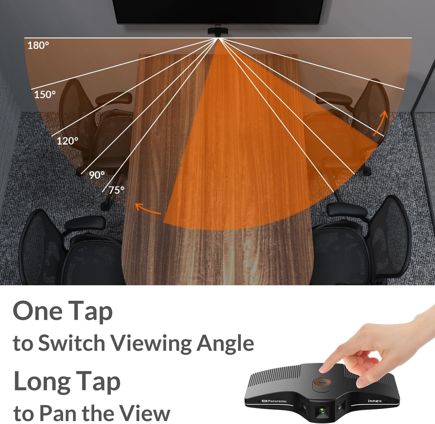 Innex C831 4K 180° Video Konferans Kamerası