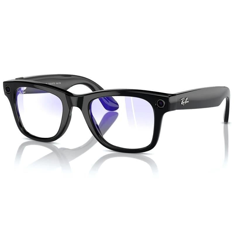 Ray-Ban | Meta Wayfarer Akıllı Gözlük Parlak Siyah Şeffaf