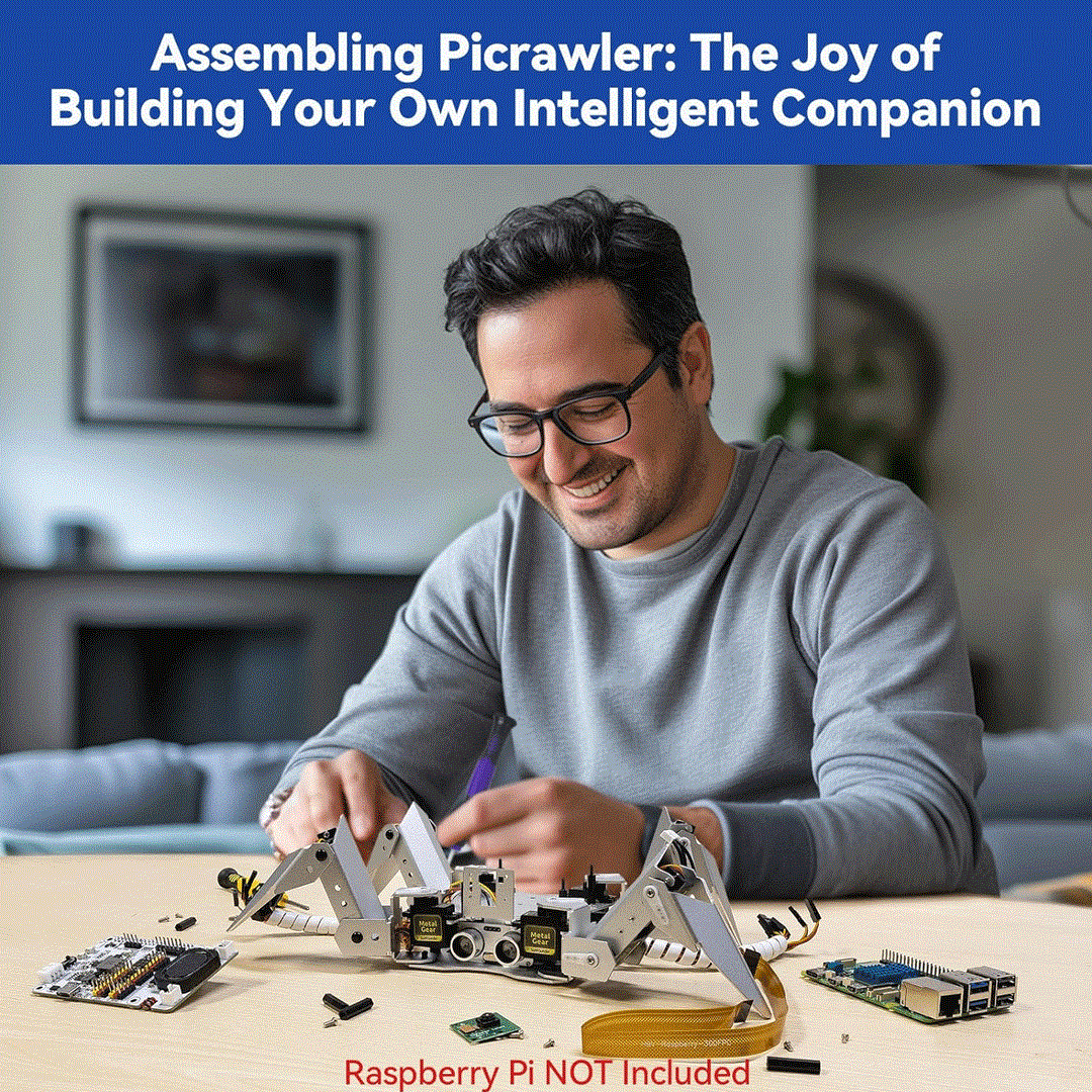SunFounder PiCrawler AI Robot Kit