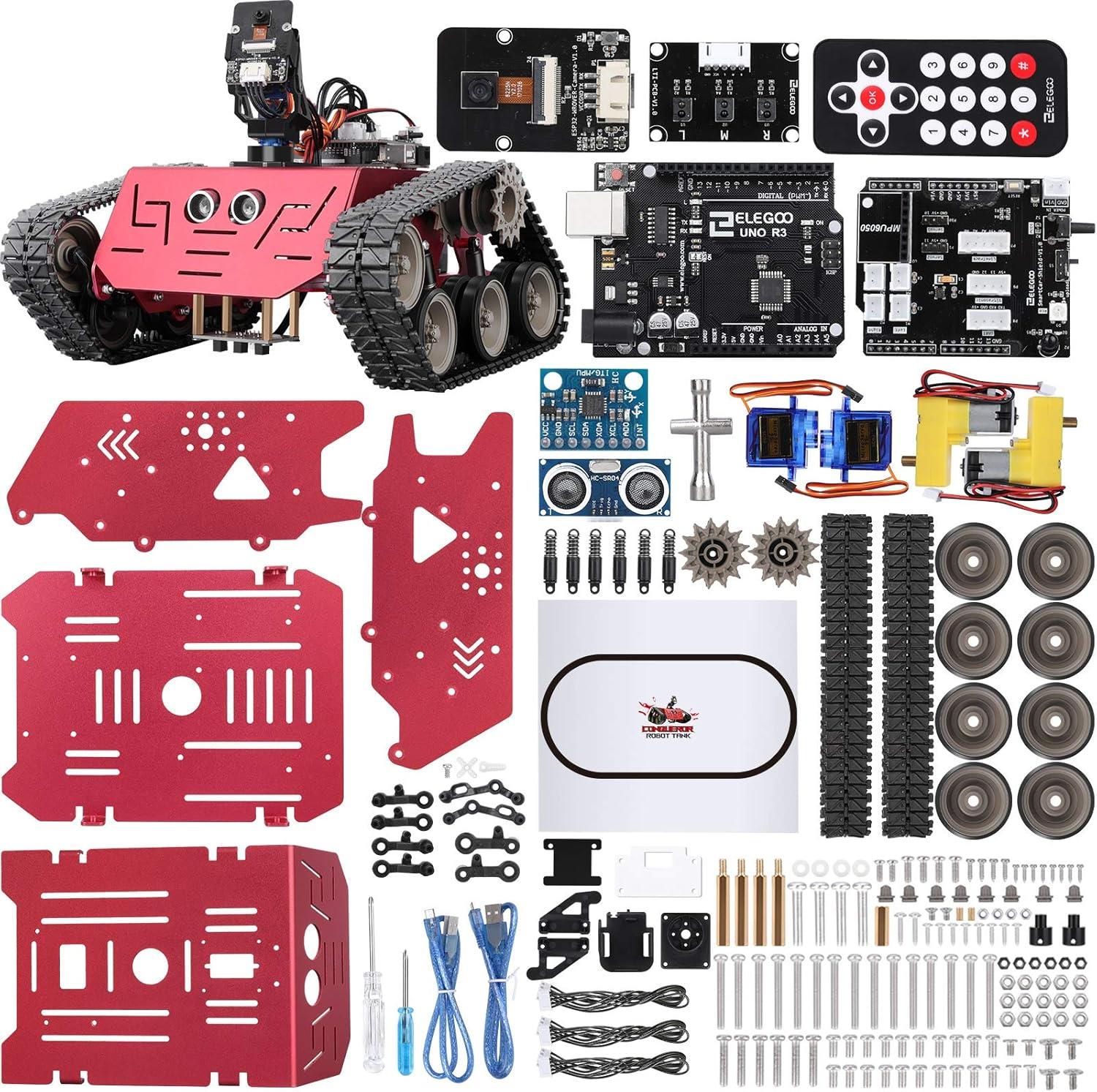 ELEGOO Conqueror STEM Robot Tank Kit