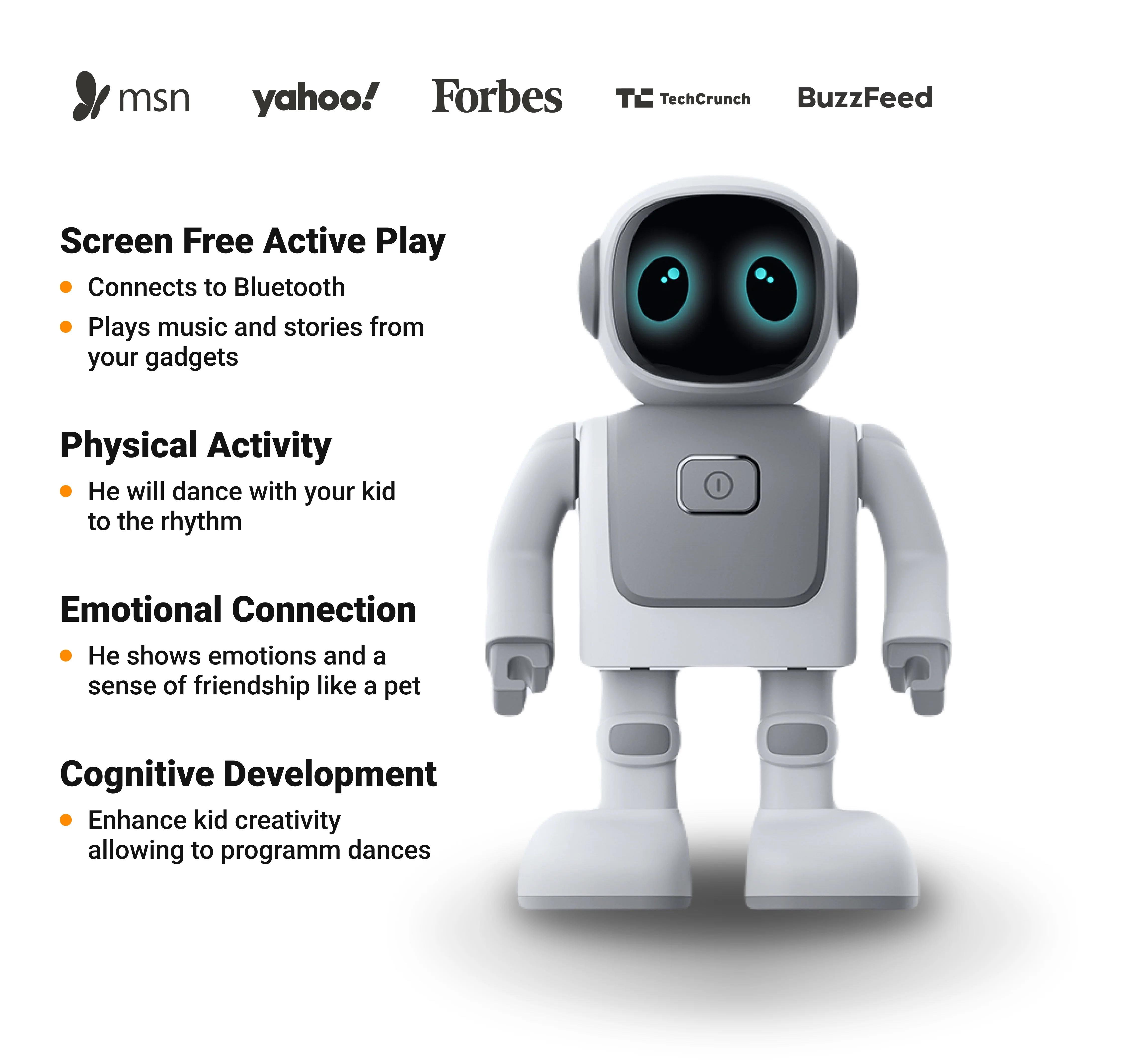 Robert Uygulama Kontrollü Programlanabilir Dans Robotu