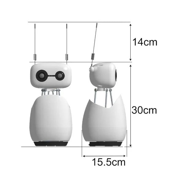 Reachy Mini Lite Açık Kaynak Yapay Zeka Robotu