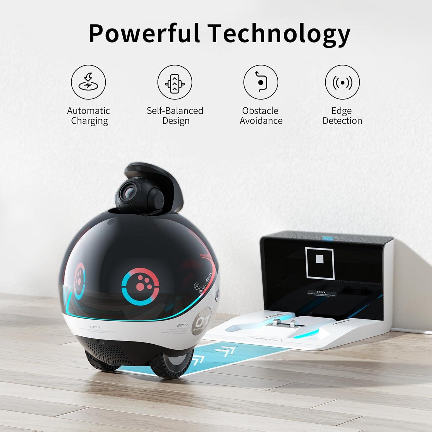 Enabot EBO X FamilyBot – YZ Destekli Akıllı Ev Robotu