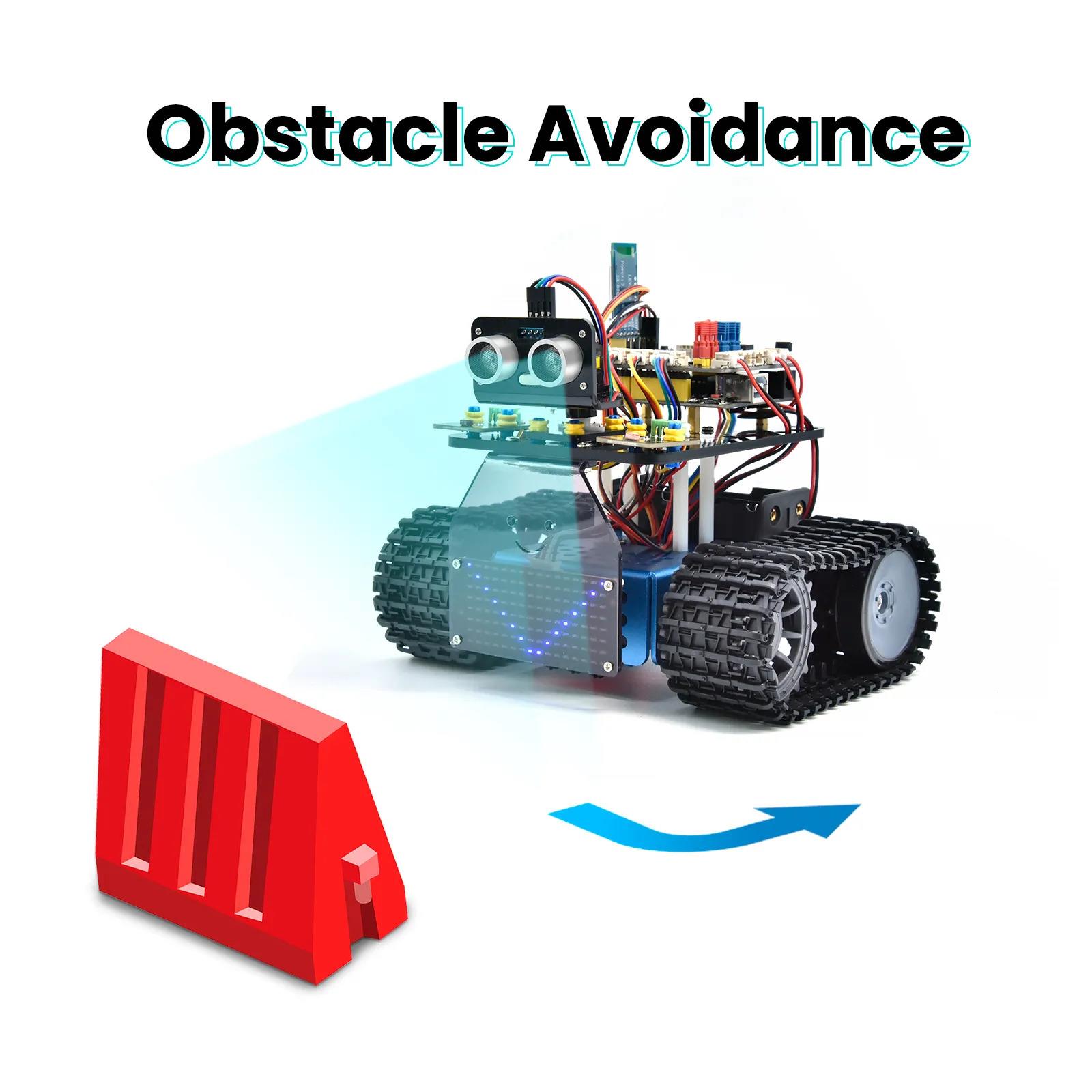 Keyestudio Mini Caterpillar Tank V3.0 Arduino Robot Araba Kiti