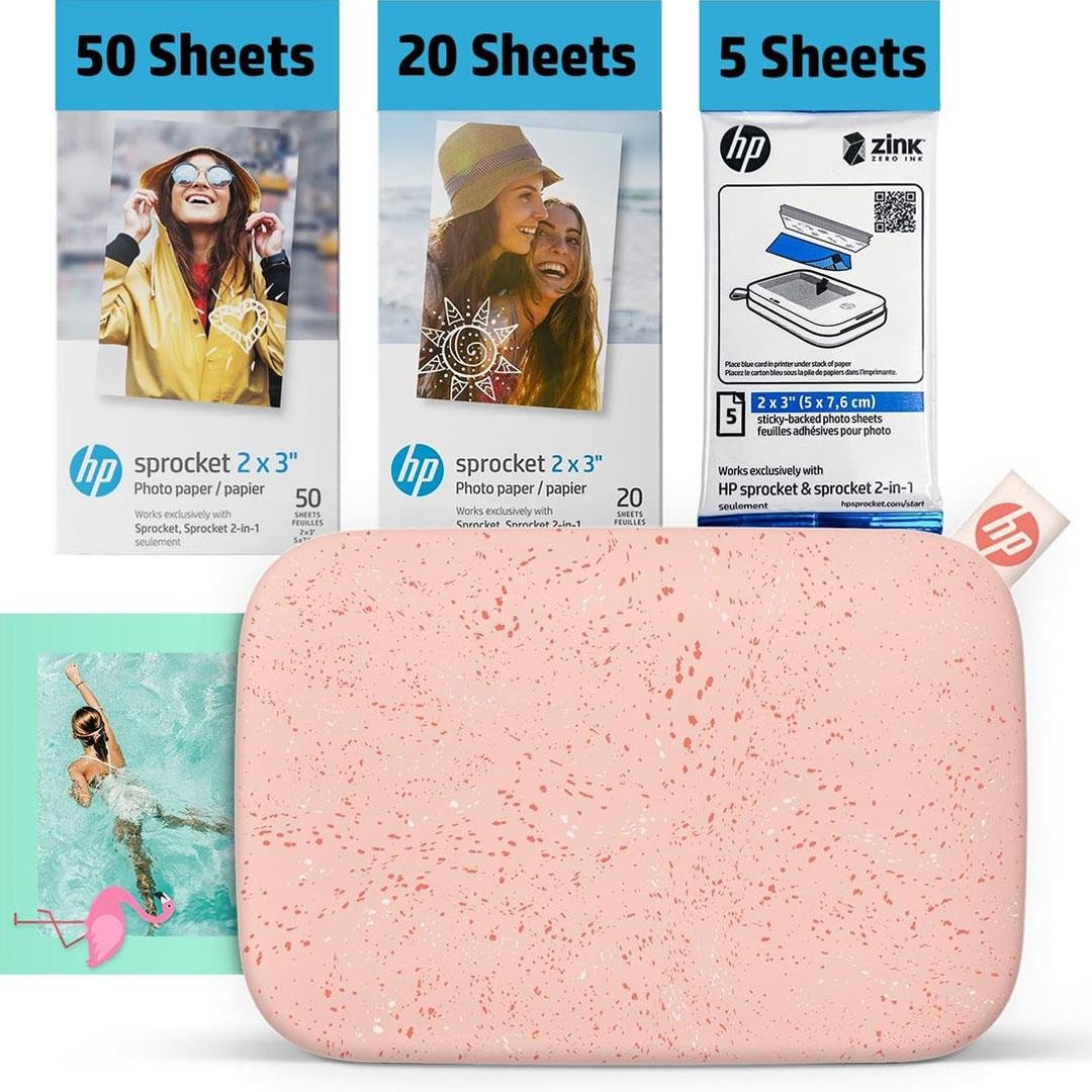 HP Sprocket Anında Akıllı Telefon Fotoğraf Yazıcısı