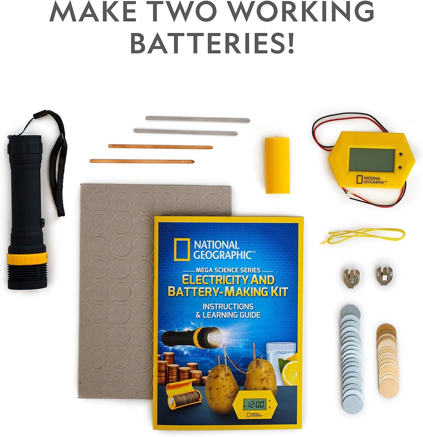 National Geographic Elektrik Ve Pil Yapma STEM Seti