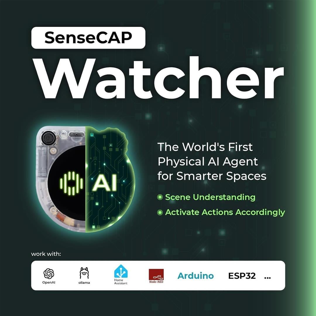 SenseCAP Watcher W1-A Yapay Zeka Aracısı