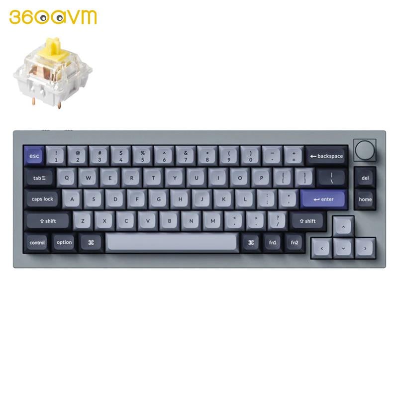 Keychron Q2 Pro QMK/VIA Kablosuz Özel Mekanik Klavye