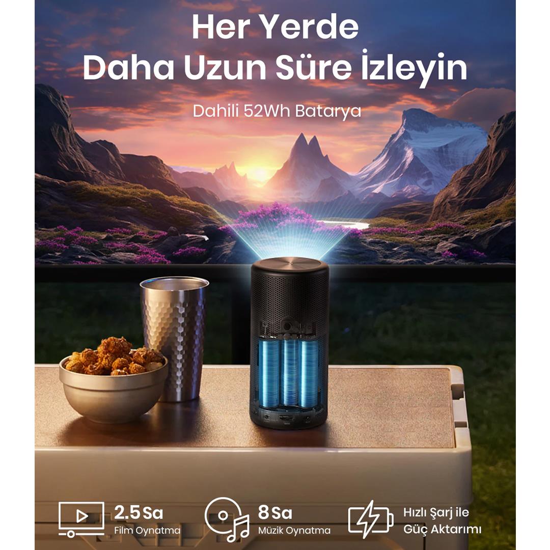 Anker Nebula Capsule 3 Laser Projeksiyon Cihazı